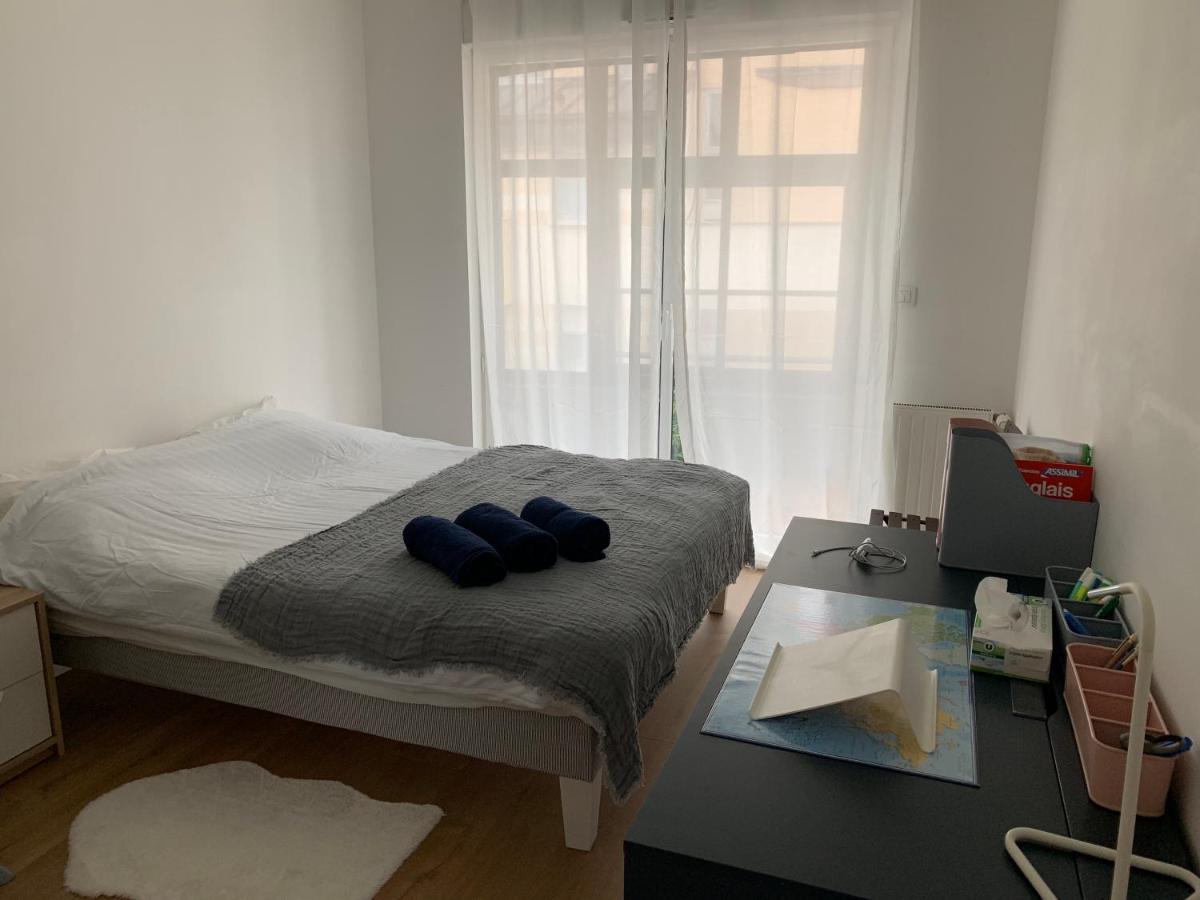 Appartement Centre Ville Avec Terrasse Et Parking Securise Rennes Eksteriør bilde